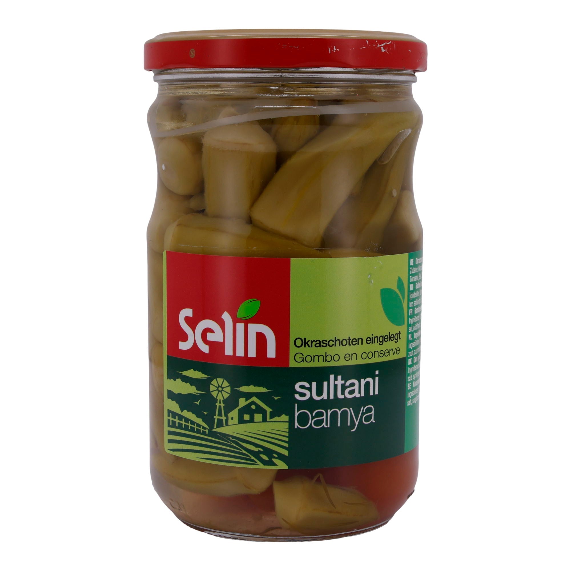 Eingelegte Okraschoten Selin | Gemüse | Sultani Bamya | 650 g SELIN